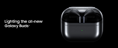 Picture of Samsung Galaxy Buds 3 Pro AI Adaptive ANC Wireless Earbuds - Black