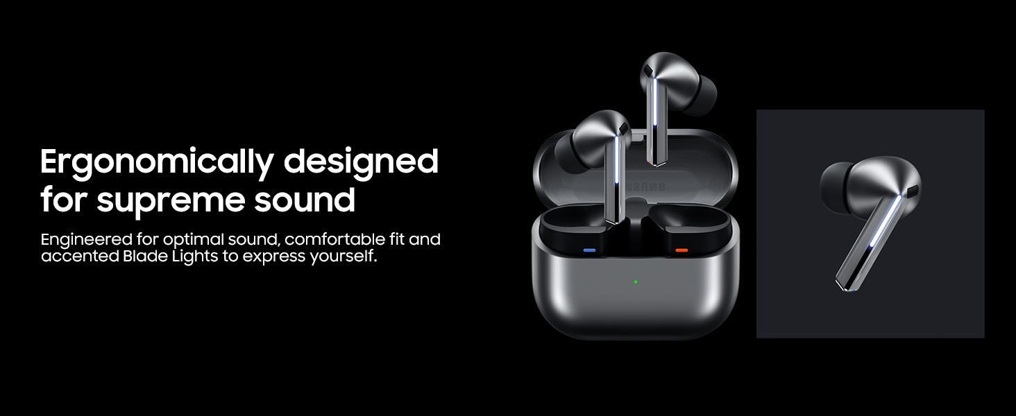 Picture of Samsung Galaxy Buds 3 Pro AI Adaptive ANC Wireless Earbuds - Black