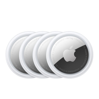 Picture of Apple AirTag Anti Lost Alarm Theft Device (4 Pack) - White