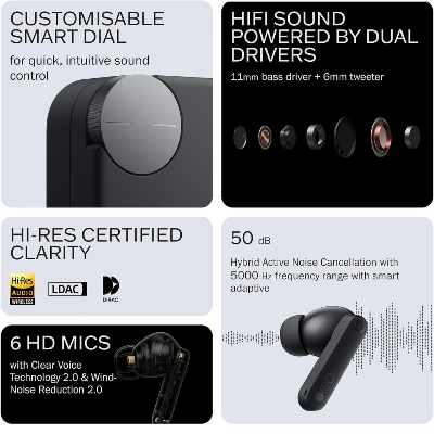 Picture of CMF by Nothing Buds Pro 2 - Black