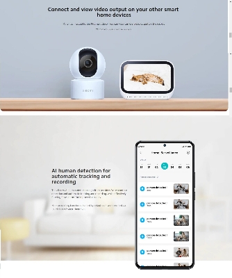 Picture of Xiaomi Mi C200 360° 1080P Home Security Smart Camera - White