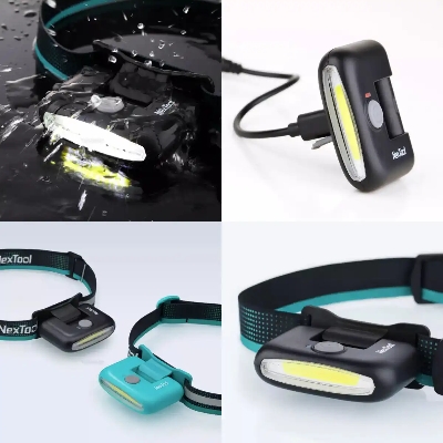 Picture of NexTool Multi Functional HeadLamp with Accessories (NE20004) Price in Bangladesh - Black