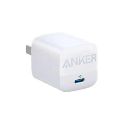 Picture of Anker 313 GaN 30W PIQ 3.0 – Foldable Fast Charger ( 18 month replacement warranty) - White