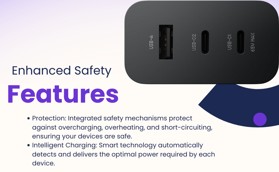 Picture of CMF By Nothing 65W GaN Charger Three Port - Black