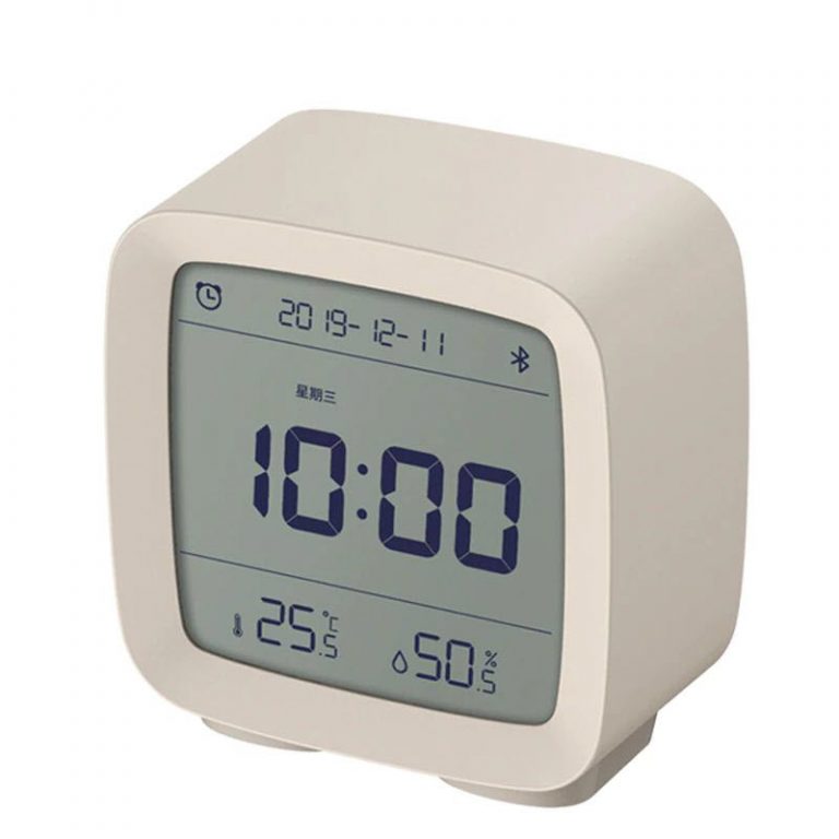 Picture of Xiaomi Youpin Qingping Mijia Bluetooth Alarm Clock Alarm Clock Temperature - White