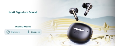 Picture of boAt Airdopes 141 ANC Wireless Earbuds - Black