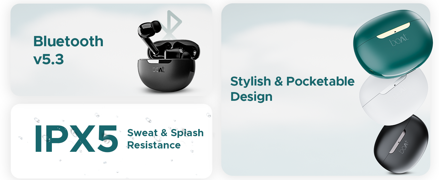 Picture of boAt Airdopes 141 ANC Wireless Earbuds - Black