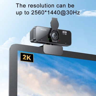 Picture of GearUP K450 Webcam 2K 4.0MP HD USB Webcam with Privacy Cover Plug & Play USB Webcam with Built-in Mic Price In Bangladesh
The GearUP K450 Webcam 2K 4.0MP HD USB - Black