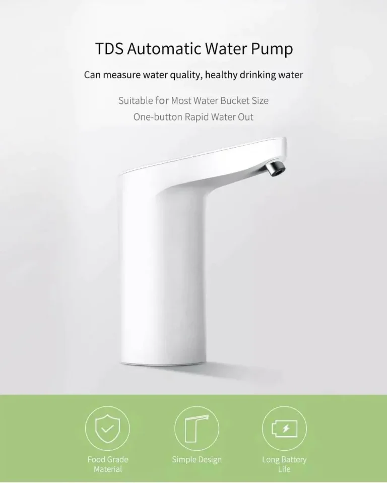 Picture of Xiaomi XiaoLang TDS Automatic Water Pump Rechargeable Electric Dispenser - White