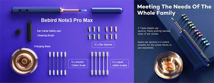 Picture of BEBIRD NOTE 3 PRO MAX EAR CLEANER - Black