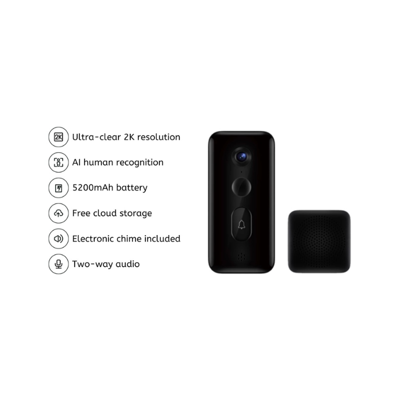 Picture of Xiaomi Smart Doorbell  3 - Black