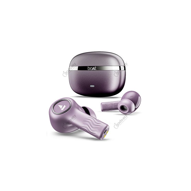 Picture of boAt Nirvana Ion ANC Pro Headphone Type ANC TWS Earbuds Category Wireless Earbuds - Purple