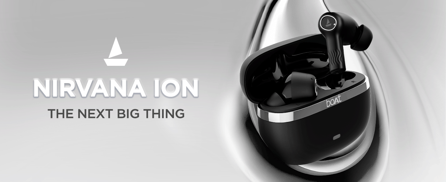 Picture of boAt Nirvana Ion TWS Earbuds with 120 HRS Playback - Black