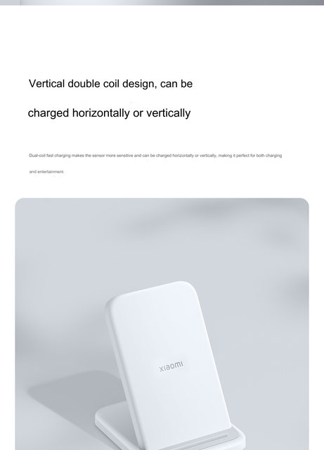 Picture of Xiaomi 30W Vertical Wireless Charger - White