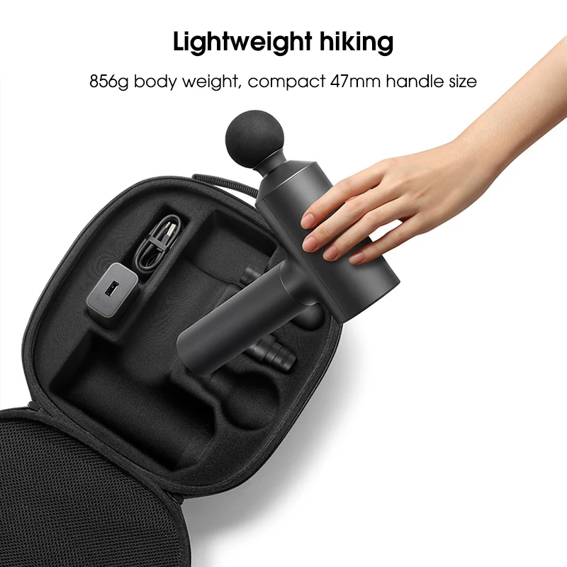 Picture of Xiaomi Mijia Fascia Massage Gun Smart Home Multiple Gears - Black