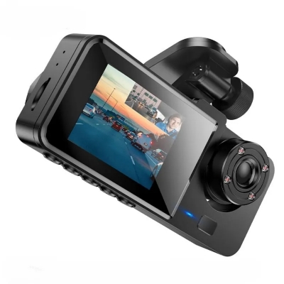 Picture of Hoco D163 3 Cameras Driving Recorder Price In Bangladesh - Black