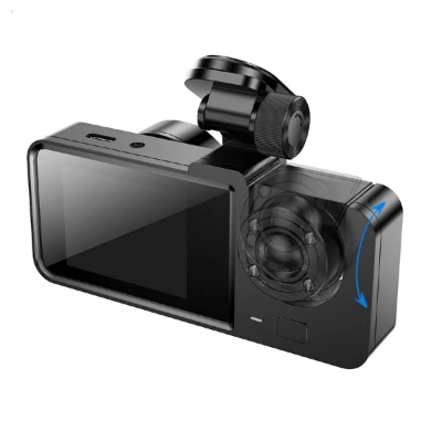 Picture of Hoco D163 3 Cameras Driving Recorder Price In Bangladesh - Black