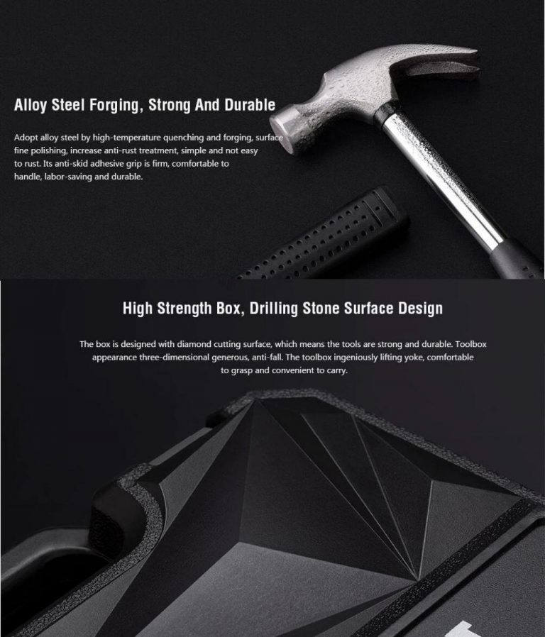 Picture of XIAOMI JIUXUN 60 in 1 ToolKit Toolbox - Black