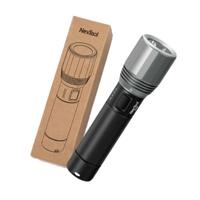 Picture of NEXTOOL T10 2000Lumens 7 Modes High Power LED Flashlight NE20343 - Black