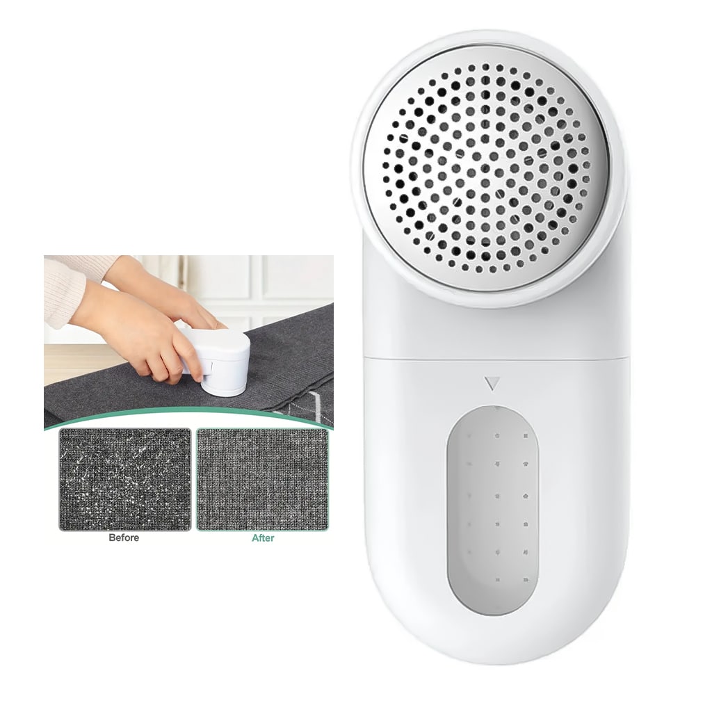 Picture of Xiaomi Mijia Portable Electric Lint Remover
Xiaomi Mijia Mini USB Lint Remover 0.35mm Micro Arc Shaving Mesh Fuzz Trimmer 1300mAh Electric Clothes Sweater Fabric Shaver - White