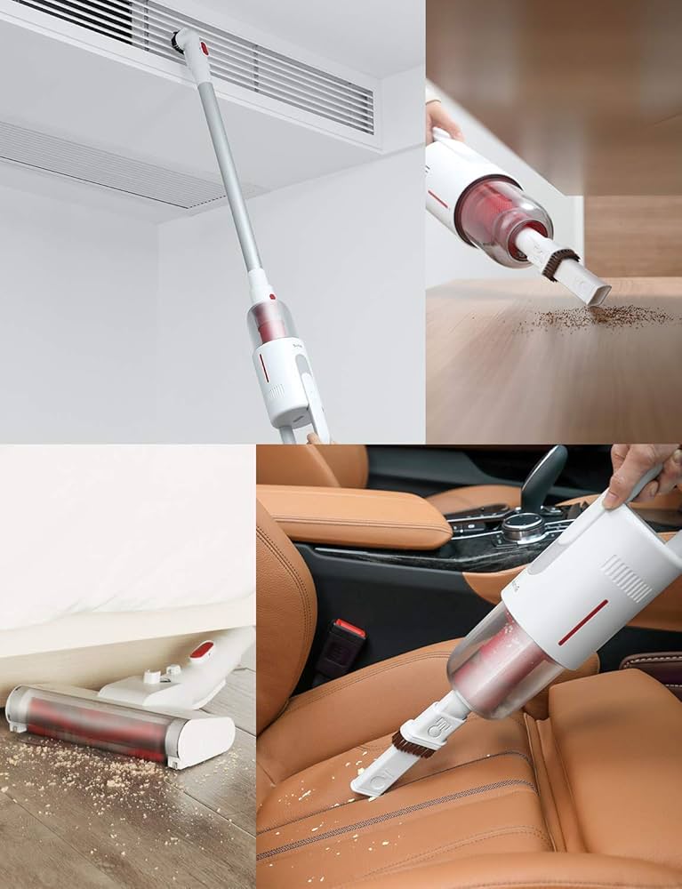 Picture of Xiaomi Deerma VC20 Handheld Vacuum Cleaner Price in Bangladesh - White