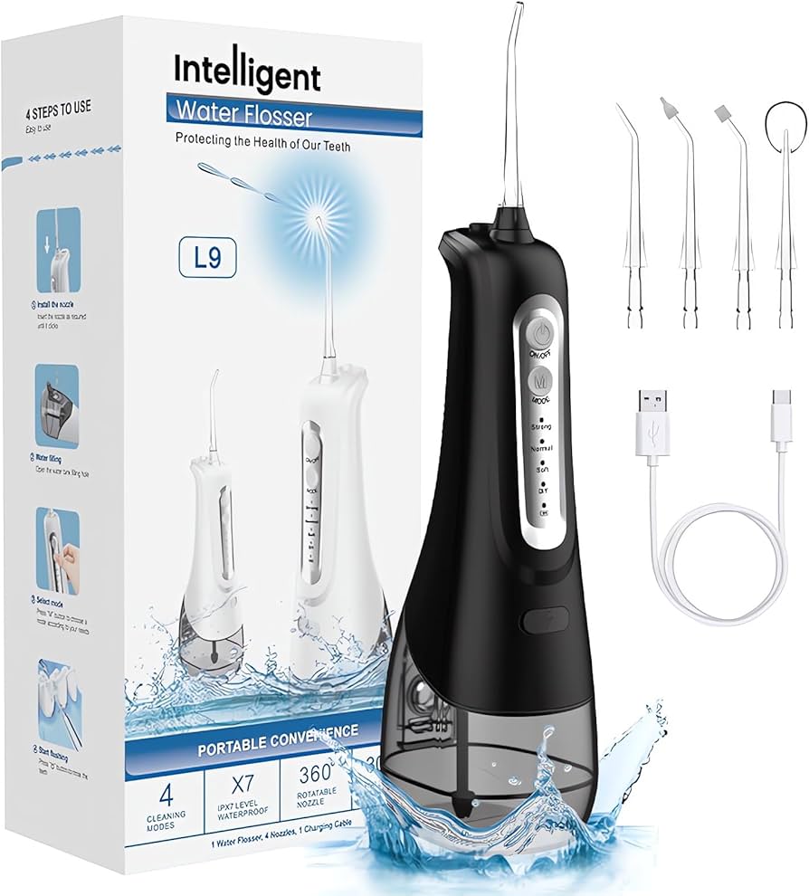 Picture of Chignon Oral Irrigator Electric Water Flosser - Black