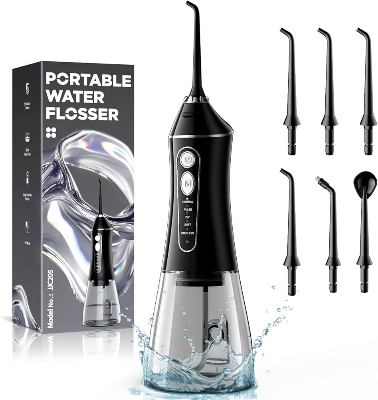 Picture of Chignon Oral Irrigator Electric Water Flosser - Black