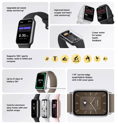 Picture of Xiaomi mi band 9 pro - Black
