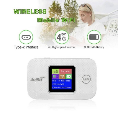 Picture of MF 687 4G/5G poket rawter and wireless wifi router(1 year replacement warranty ) - White