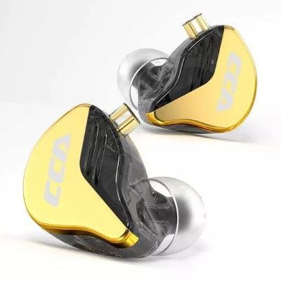 Picture of CCA CRA+ 10MM PATENTED ULTRA-THIN DIAPHRAGM DYNAMIC DRIVER IEMS - Yellow