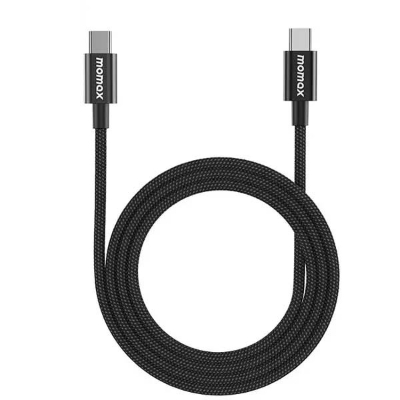 Picture of Momax DC30 Elite USB-C to USB-C Braided Cable 60W 1.5m - Black