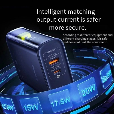 Picture of Baseus Explorer Series 22.5w Digital Display Power Bank 20000mAh (PPTSZ10) ( 1 year replacement warranty) - Black