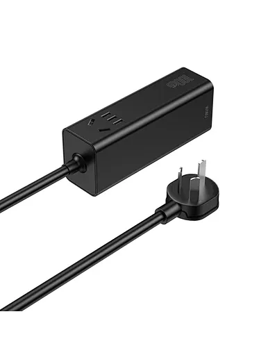 Picture of WiWU 100W GaN Charging Station for Laptop 5 in 1 Power Strap
( 1 year replacement warranty) - Black