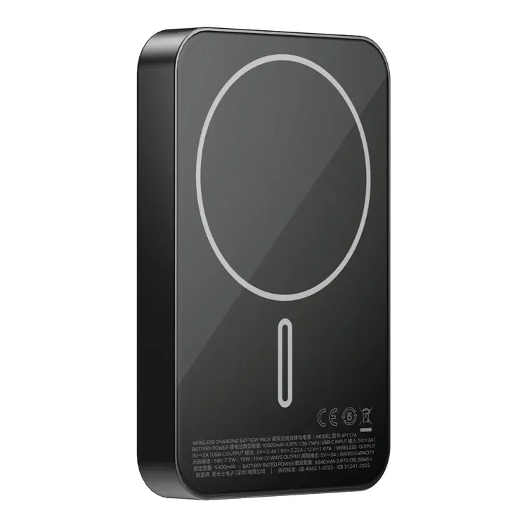 Picture of Momax Q.Mag X1 Gen 2 10000mAh 15W Magnetic Wireless Power Bank - Black