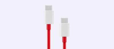 Picture of OnePlus Warp Charge Type-C to Type-C Cable (100cm)- White - White