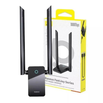 Picture of Baseus FastJoy Series WiFi Adapter 1800Mbps - Black