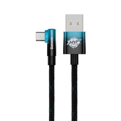 Picture of Baseus MVP 2 Elbow-shaped 100W Fast Charging Data Cable Type-C to Type-C - Black