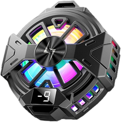 Picture of P60 Semiconductor Refrigeration Magnetic Radiator for Mobile Phone and Tablet MAGNETIC MOBILE PHONE FLAT RADIATOR COOLING - Black