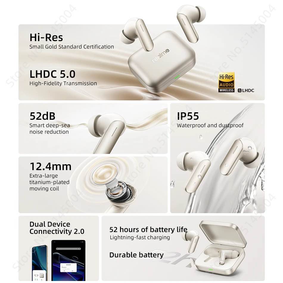 Picture of Realme Buds Air 7 TWS Earbuds