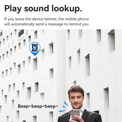 Picture of Hoco Wireless Intelligent Positioning Key Anti Lost Device Tracker (E91) - Black