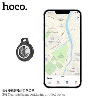 Picture of Hoco Wireless Intelligent Positioning Key Anti Lost Device Tracker (E91) - Black
