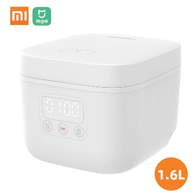 Picture of Xiaomi Mijia Smart Electric Rice Cooker App Contral Auromatic LED Display Non Stick Rice Cooker 1.6L- White

(1 year replacement warranty) - White