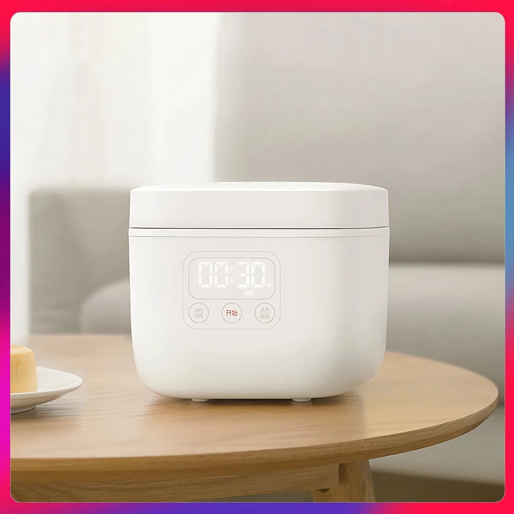 Picture of Xiaomi Mijia Smart Electric Rice Cooker App Contral Auromatic LED Display Non Stick Rice Cooker 1.6L- White

(1 year replacement warranty) - White