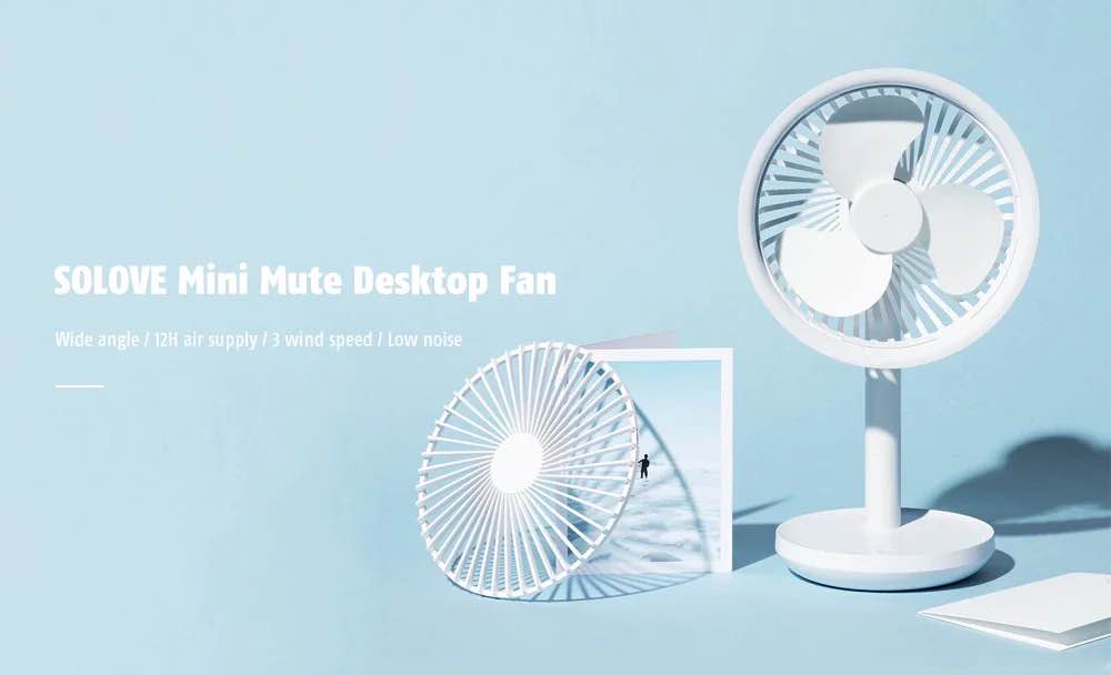 Picture of Xiaomi Solove F5 Desktop Fan(2 year replacement warranty ) - Black