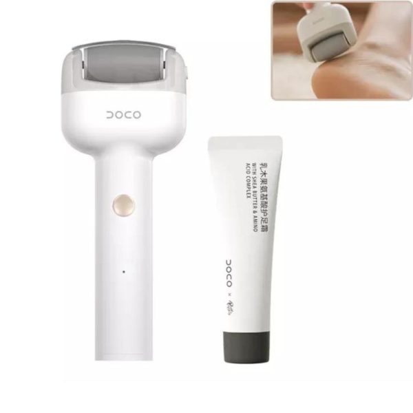 Picture of DOCO F002 Electric Callus Remover Pedicure Dead Skin

(1 year replacement warranty) - White