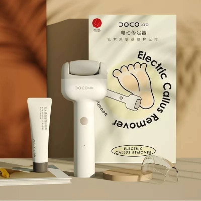 Picture of DOCO F002 Electric Callus Remover Pedicure Dead Skin

(1 year replacement warranty) - White