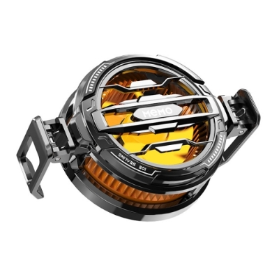 Picture of MEMO CX07 Magnetic Universal Mobile Phone Cooler Semiconductor Cooling Back Clip Phone Radiator(Black)(1 year replacement warranty) - Black