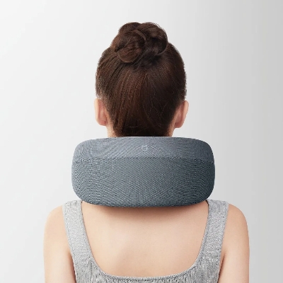 Picture of Xiaomi Mijia Smart Neck Massage Relief Neck Shoulder Pain Work with Mi Home App 2550mAh(1 year replacement warranty) - Black
