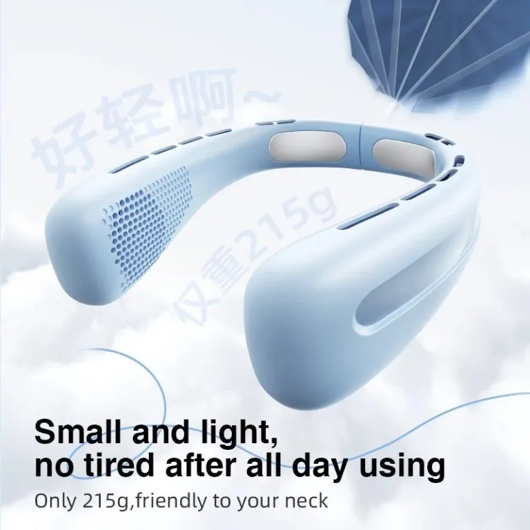 Picture of Rtako N03 Ice Ring Neck Hanging Fan(1 year replacement warranty) - White