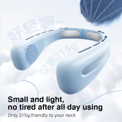 Picture of Rtako N03 Ice Ring Neck Hanging Fan(1 year replacement warranty) - White